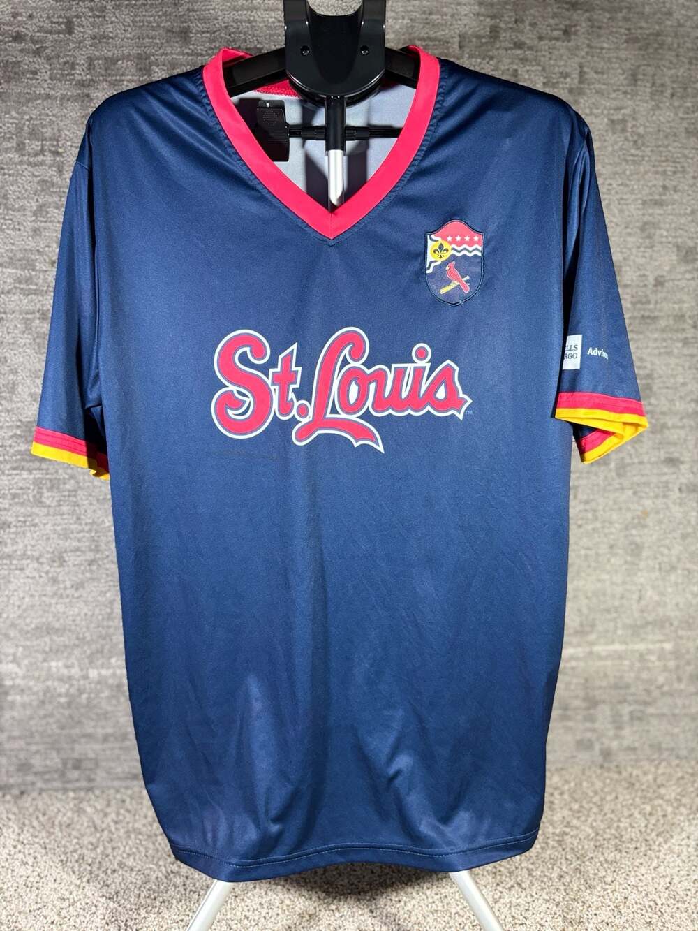St. Louis Cardinals Promotional Soccer-Style V-Neck Jersey